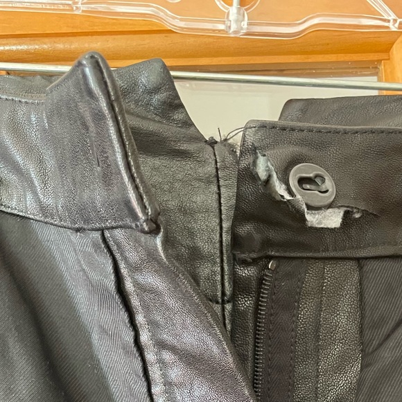 rag & bone lamb’s leather pants. - Picture 4 of 6
